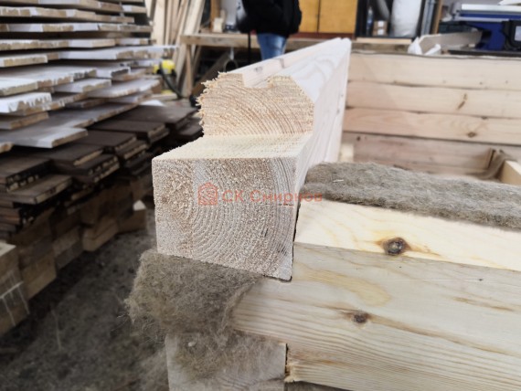 Сборка углов бани в ласточкин хвост