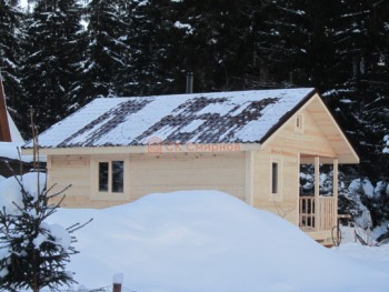 Фото №25: баня из бруса 106