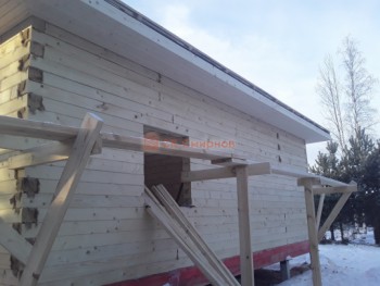 Фото №42: дом из бруса 107