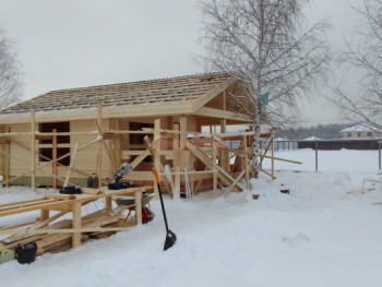 Фото №29: баня из бруса 118