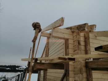 Фото №47: баня из бруса 118