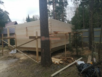 Фото №9: баня из бруса 135