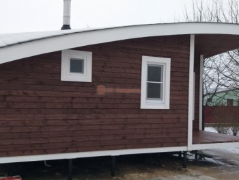 Фото №1: каркасная баня 139