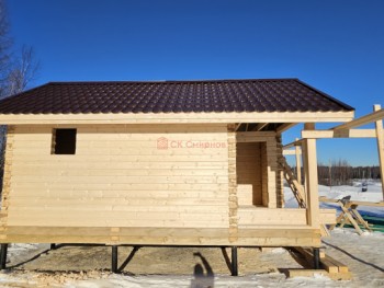 Фото №8: баня из бруса 143