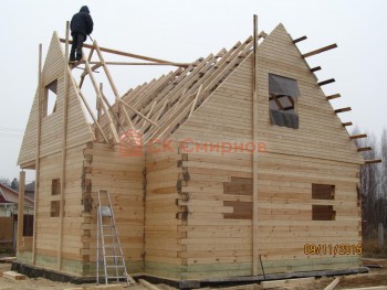 Фото №31: дом из бруса 16