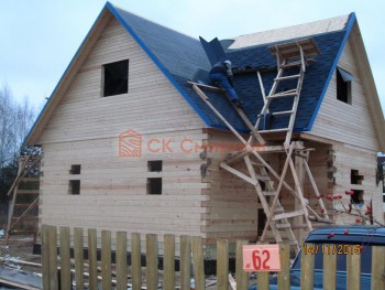 Фото №37: дом из бруса 16