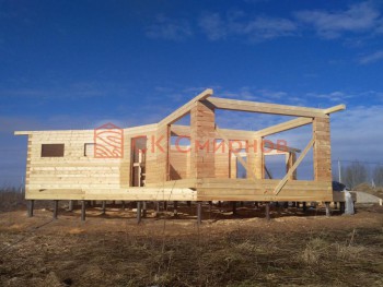 Фото №71: баня из бруса 33