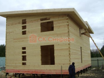 Фото №25: дом из бруса 34