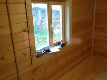 Фото №54: баня из бруса 42