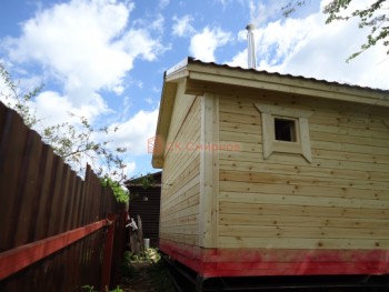 Фото №4: баня из бруса 65