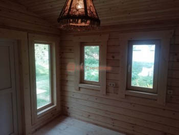 Фото №41: баня из бруса 79