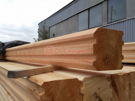 Профилированный брус из алтайского кедра - фото №7